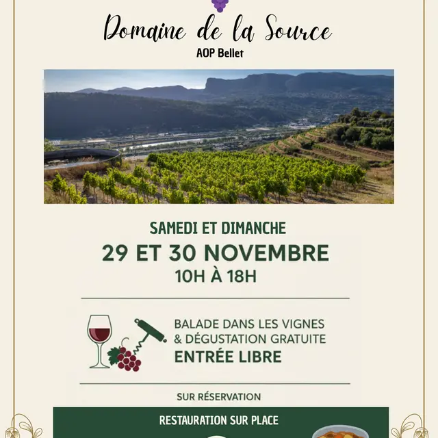 Journées Portes Ouvertes - Domaine de la Source_Nice