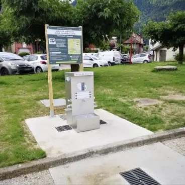 Aire de stationnement camping car