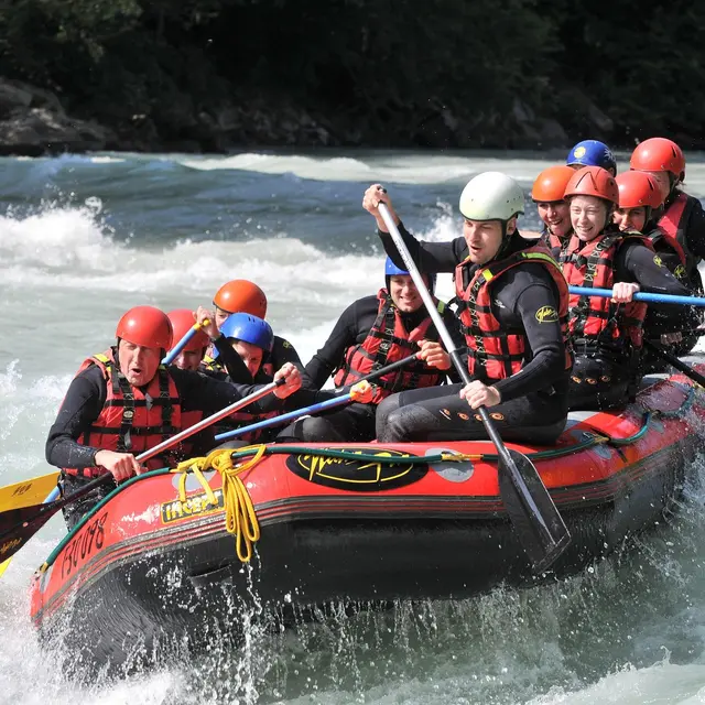 Descente découverte en rafting_Passy