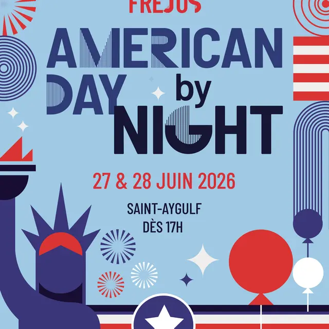American Day by night_Fréjus