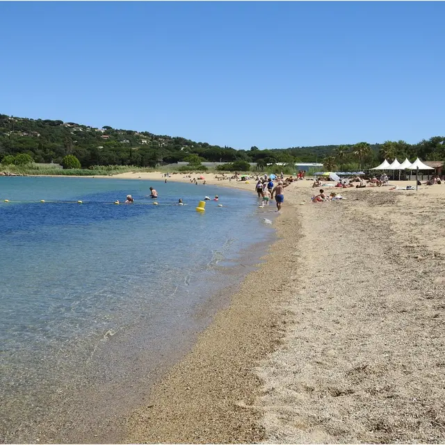 Plage des Marines de Cogolin