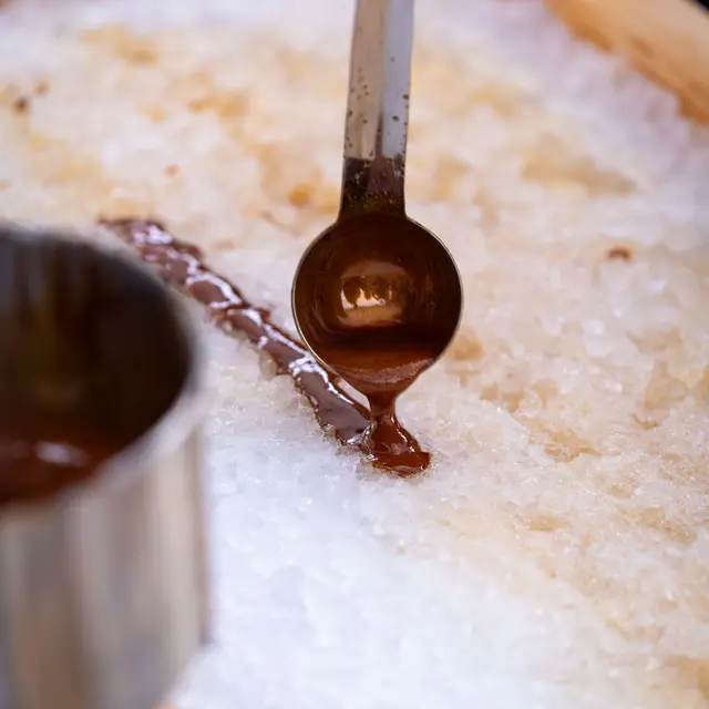 Défi gourmand Tire d'érable_Villard-de-Lans