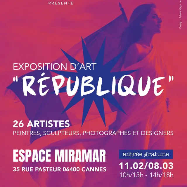 Exposition de 27 artistes sur le thème République_Cannes