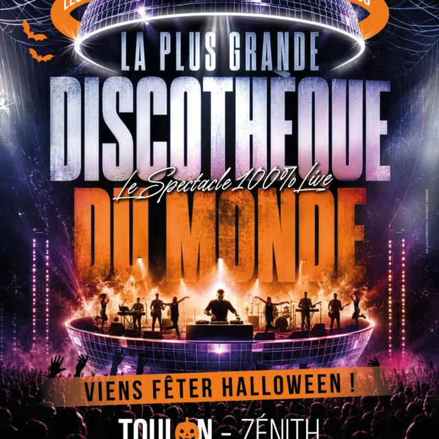 Concert - La plus grande discothèque du monde pour fêter Halloween !_Toulon