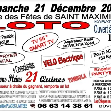 Loto du club Karaté Tode_Saint-Maximin-la-Sainte-Baume