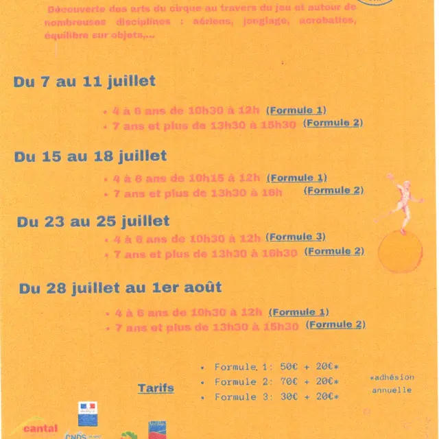 Stage de cirque_Aurillac