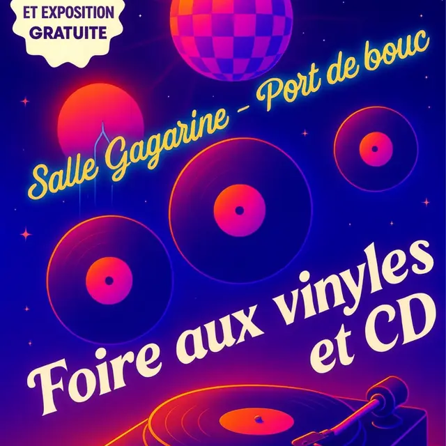 Foire aux vinyles et cd's_Port-de-Bouc