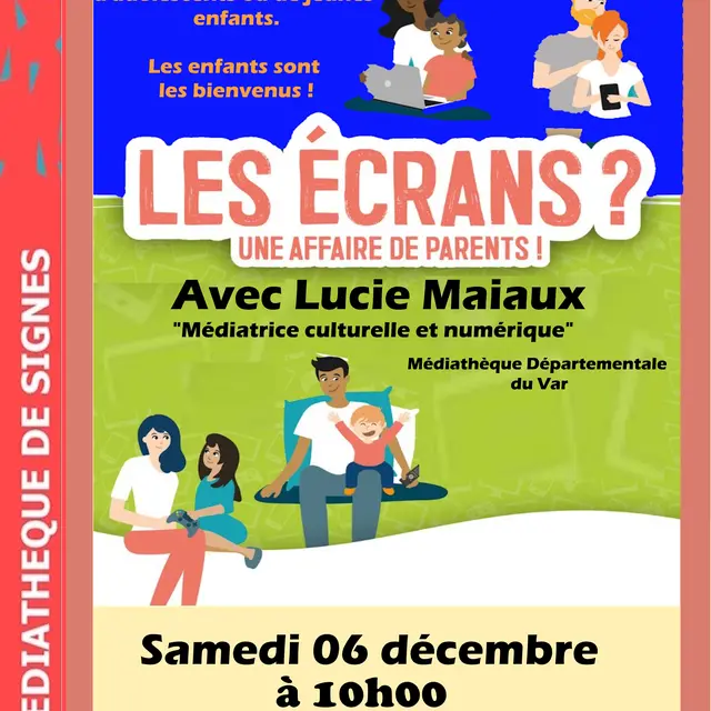 Conférence-débat « Parentalité et écran »_Signes