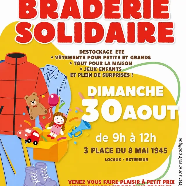 Grande braderie solidaire