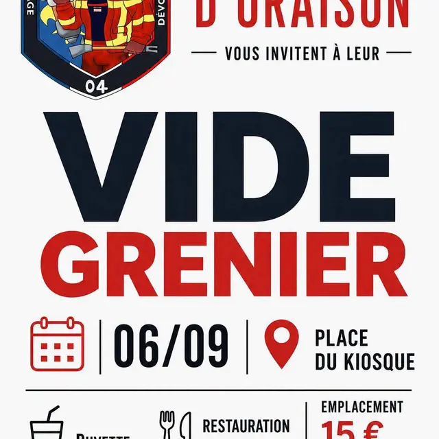 Vide grenier à Oraison_Oraison
