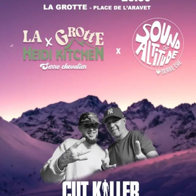 DJ Set Cut Killer & Drift Swift - Sound of altitude_La Salle-les-Alpes