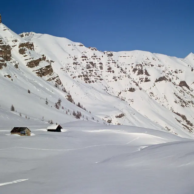 Refuge de Gialorgues en hiver
