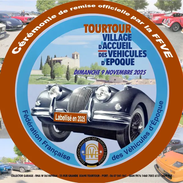 Rassemblement de Véhicules Anciens_Tourtour