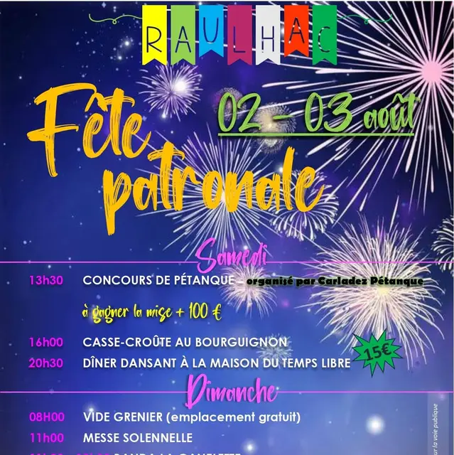Fête patronale_Raulhac