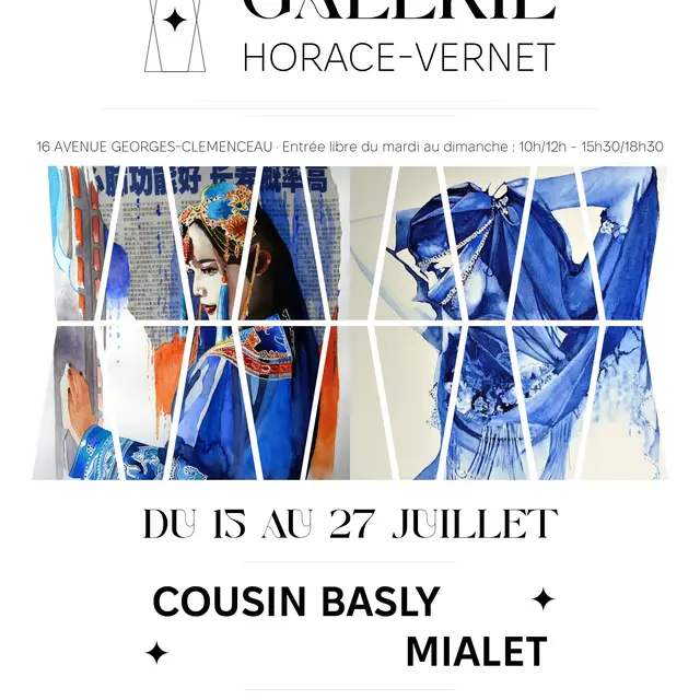 Exposition : COUSIN BASLY & MIALET_La Londe-les-Maures