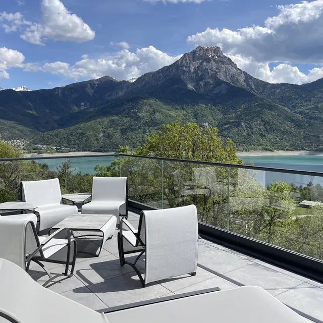 Terrasse - Les Restanques du lac SAVINES-LE-LAC