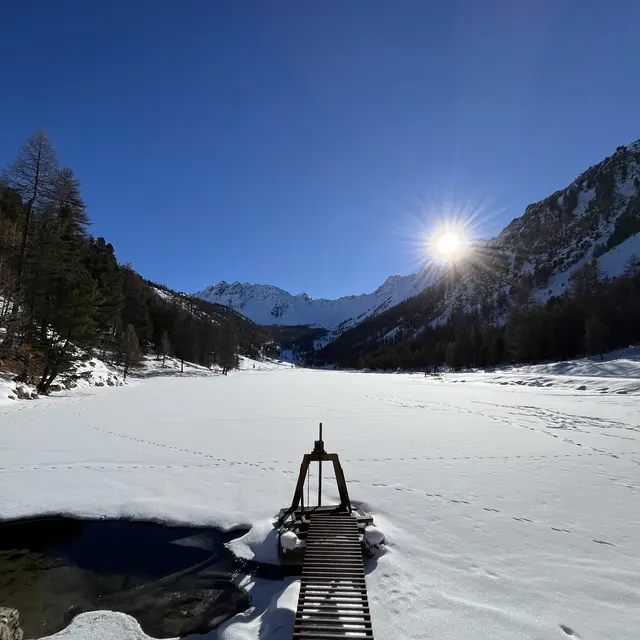 Le Lac de l'Orceyrette_Villar-Saint-Pancrace