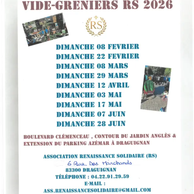 Vide grenier_Draguignan