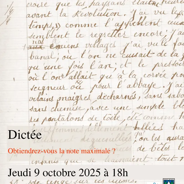 Dictée_Saint-Gervais-les-Bains