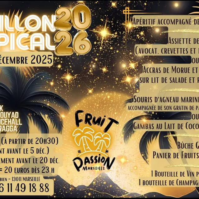 Réveillon tropical_Marseille