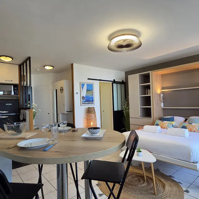 Studio de 31 m2 dans une résidence_Évian-les-Bains