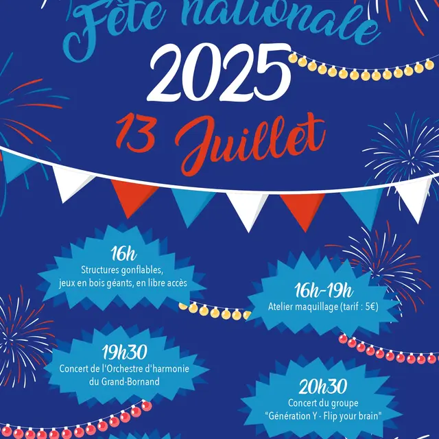 Fête nationale au Chinaillon_Le Grand-Bornand