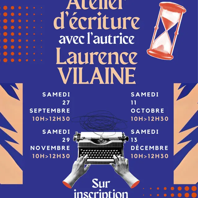 Atelier d’écriture avec l’autrice Laurence Vilaine_Château-Arnoux-Saint-Auban