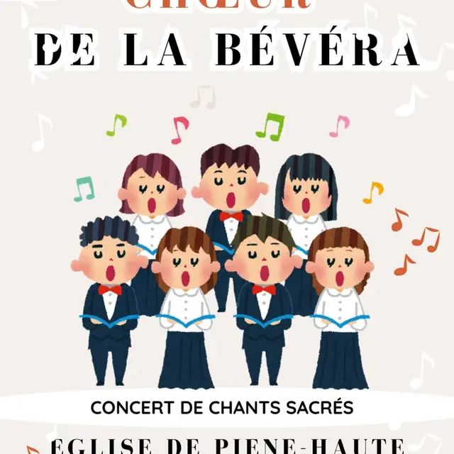 Concert chants sacrés par le choeur de la Bévéra_Breil-sur-Roya
