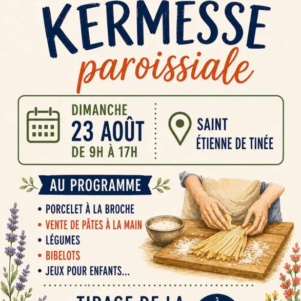 Kermesse paroissiale_Saint-Étienne-de-Tinée