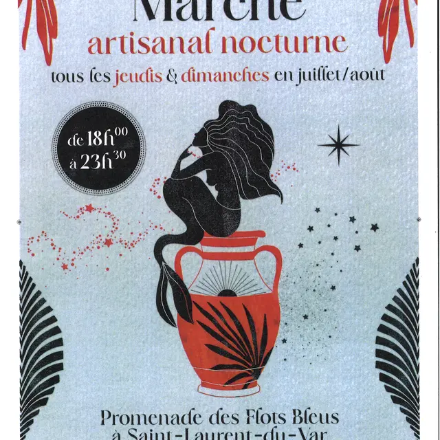 Marché Artisanal Nocturne 2025_Saint-Laurent-du-Var