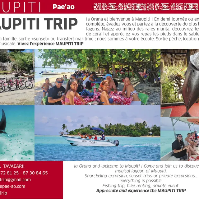 Maupiti Trip - Tahiti Tourisme