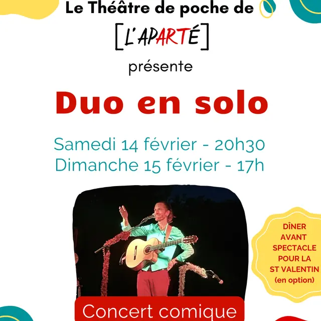 Concert comique : Duo en solo_Gardanne
