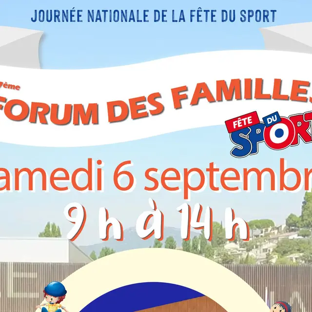 Forum des Familles  spécial Fête du Sport _Villeneuve-Loubet