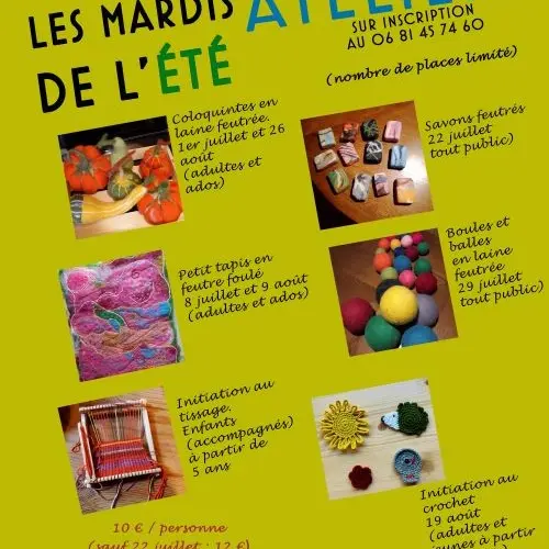 Les mardis de l'été avec Objectif Laine_Génolhac