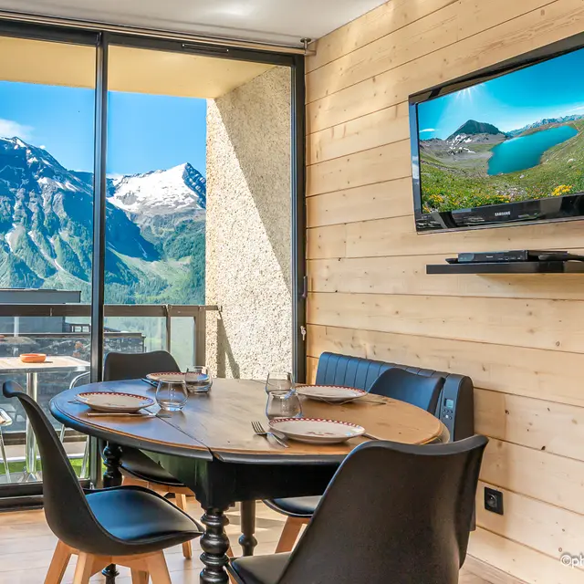 Salon vue montagne