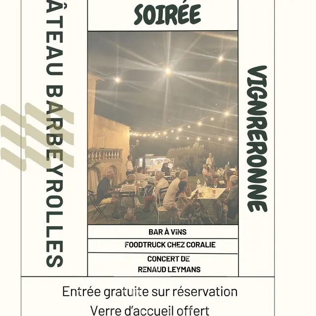 Soirée Vigneronne au Château Barbeyrolles_Gassin