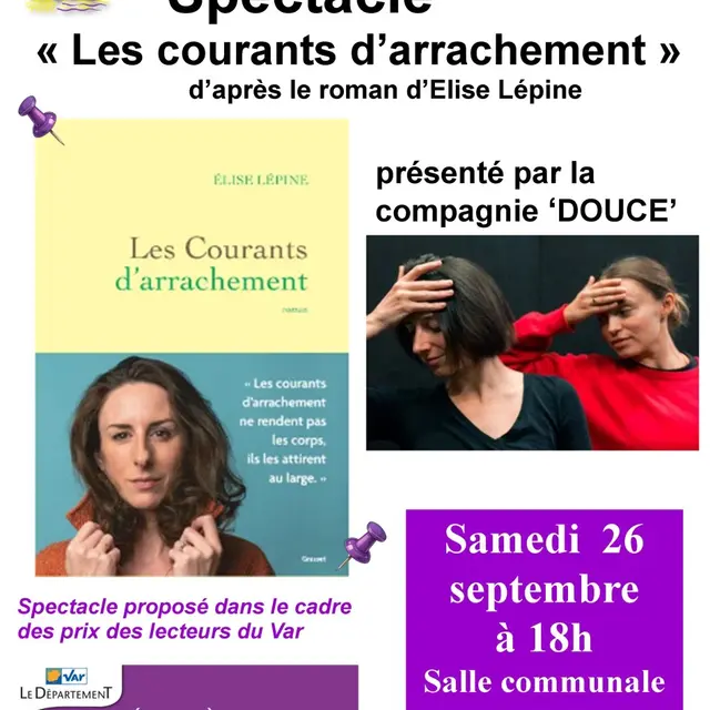 Spectacle : Les courants d'arrachement_Varages