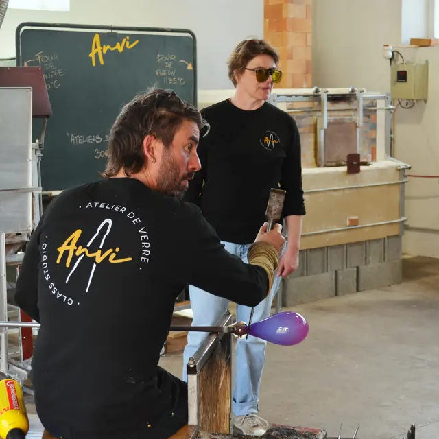 L'atelier de verre ANVI fête ses 5 ans !_Valserhône