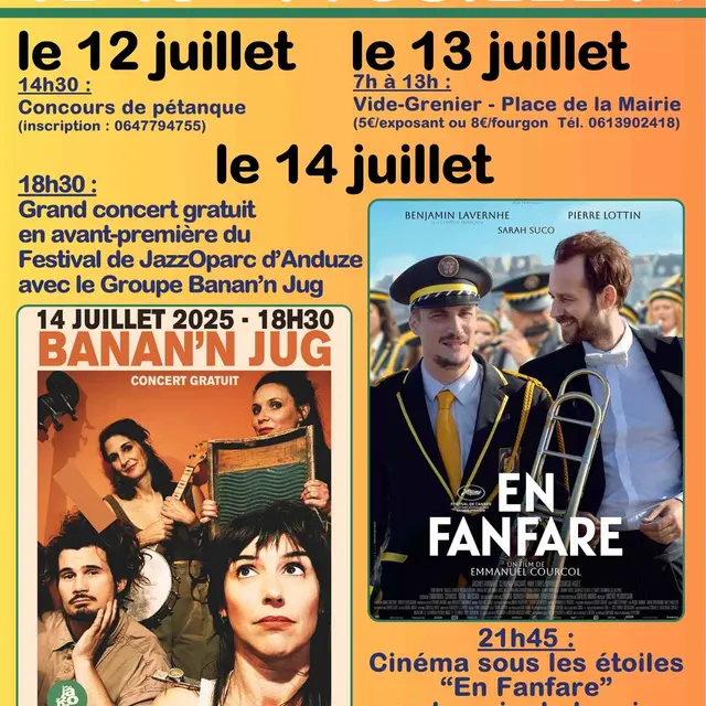 Festivités autour du 14 juillet_Saint-Nazaire-des-Gardies
