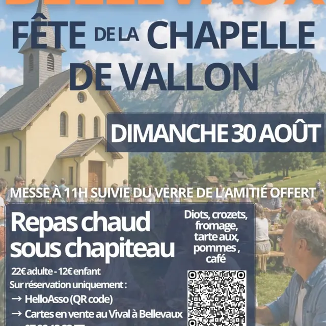 Fête à la Chapelle de Vallon_Bellevaux