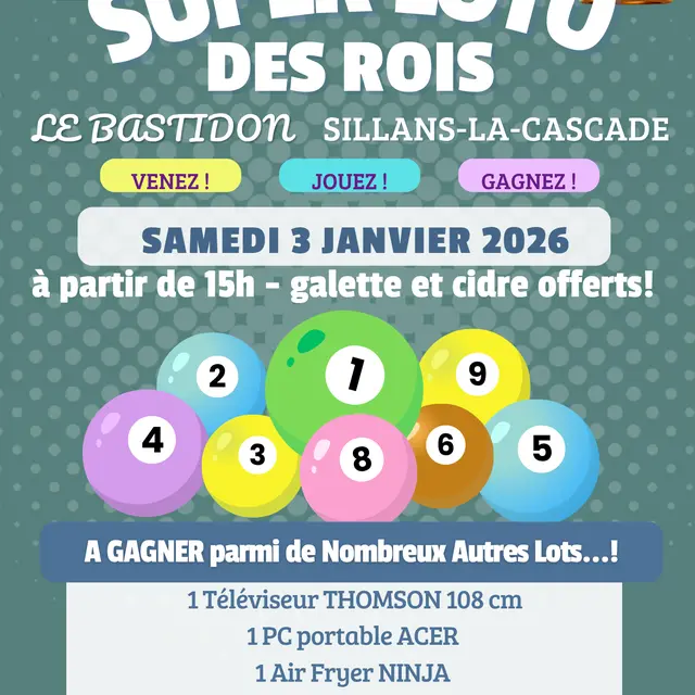 Loto des rois_Sillans-la-Cascade