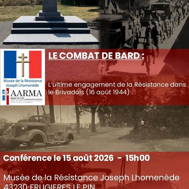 Conférence au musée de la résistance_Frugières-le-Pin
