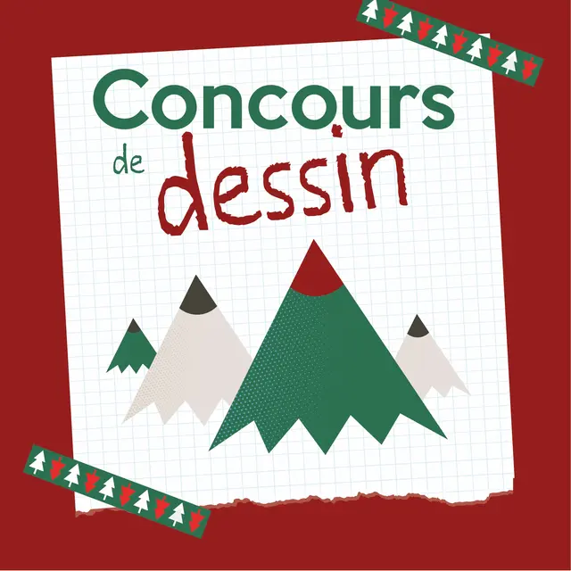 Concours de dessins  Vacances de Noël_Valberg