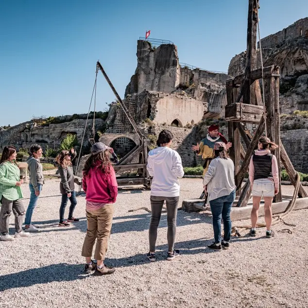Visites Guidées du château des Baux de Provence_Les Baux-de-Provence