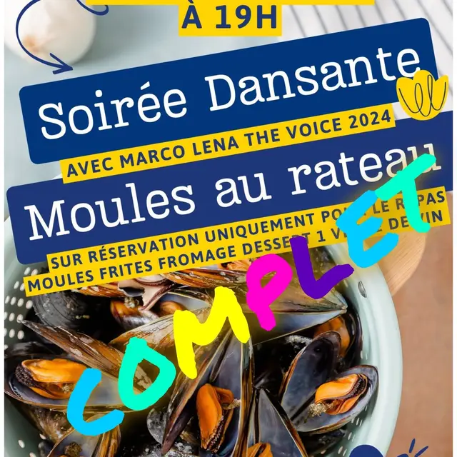 Moules au râteau - Comité des Fêtes de la Gare_Ollioules