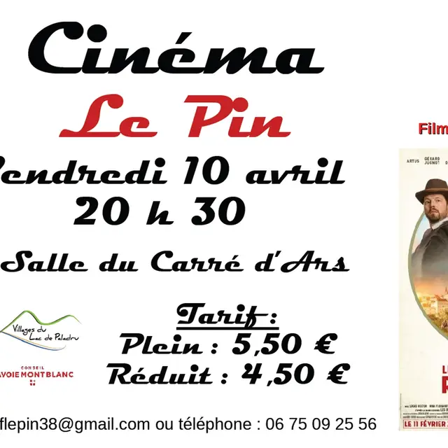 Affiche de la projection