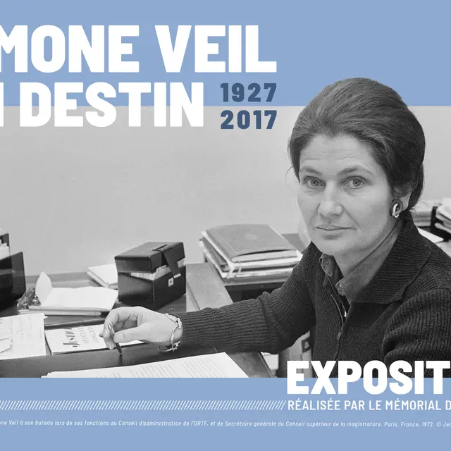 Exposition Simone Veil, un Destin réalisée par le Mémorial de la Shoah_La Londe-les-Maures