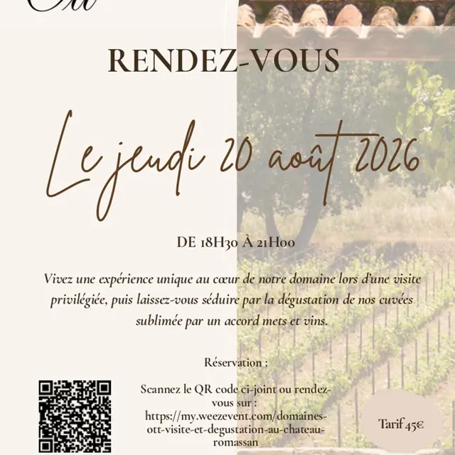 Rendez-Vous au Domain Ott_Le Castellet