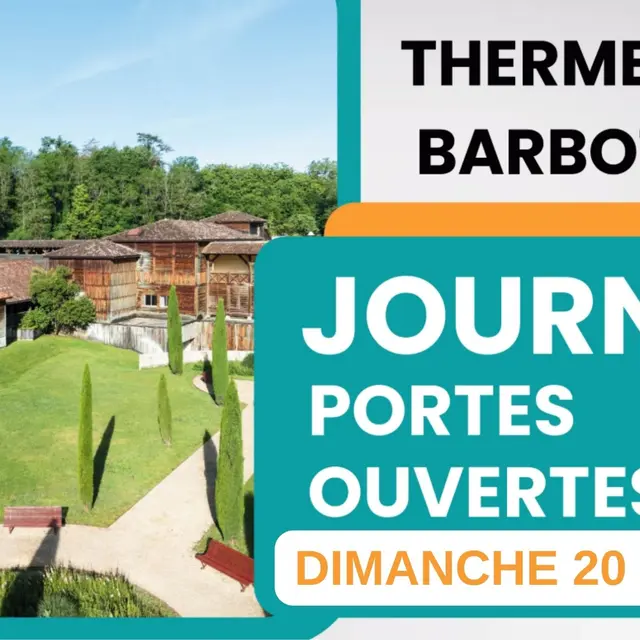Journée Portes Ouvertes 2026 aux Thermes de Barbotan_Cazaubon