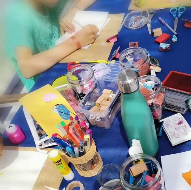 Les mercredis des enfants - Atelier avec Myrtil Fabre et Stéphanie Lerat_Ramatuelle